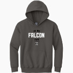 Xavier Falcons Gildan Youth Heavy Blend Hoodie Front Thumbnail