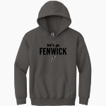 Fenwick Friars The Official Online Store <span class="pdp-name-mascot">Fenwick Friars</span> Gildan Youth Heavy Blend Hoodie Front Thumbnail