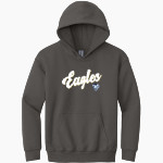 Akins Eagles <span class="pdp-name-mascot">Akins Eagles</span> Gildan Youth Heavy Blend Hoodie Front Thumbnail