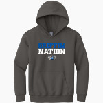 Lincoln-Way East Griffins <span class="pdp-name-mascot">Lincoln Way East High School Griffins</span> Gildan Youth Heavy Blend Hoodie Front Thumbnail