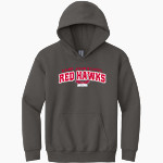 Saint John School Red hawks <span class="pdp-name-mascot">Saint John School Red hawks</span> Gildan Youth Heavy Blend Hoodie Front Thumbnail