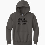 Young Brother Big City Young Brother Big Ci <span class="pdp-name-mascot">Young Brother Big City</span> Gildan Youth Heavy Blend Hoodie Front Thumbnail