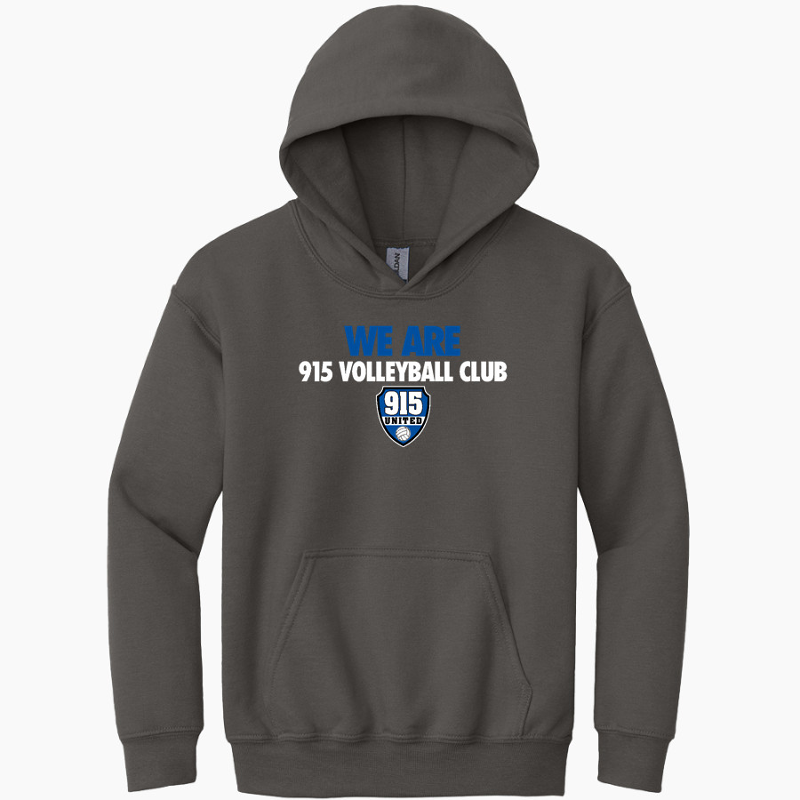 915 Volleyball Club 915 Volleyball Club <span class="pdp-name-mascot">915 Volleyball Club</span> Gildan Youth Heavy Blend Hoodie