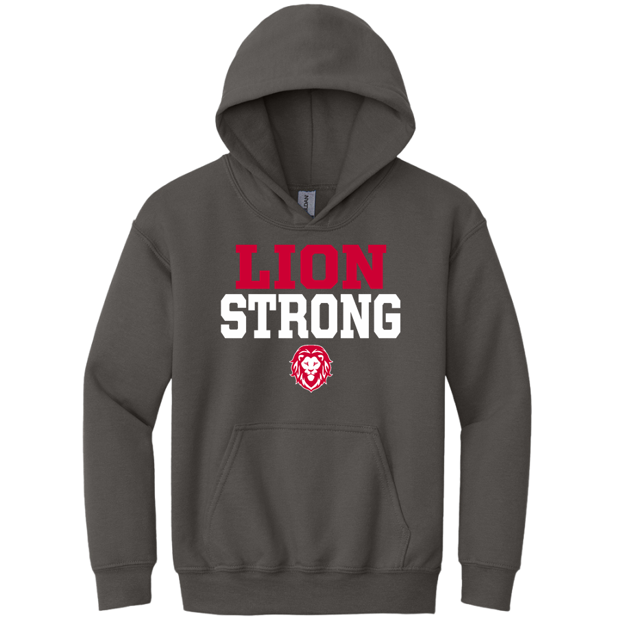 Redeemer Redwood City <span class="pdp-name-mascot">Redeemer Lutheran Lions</span> Gildan Youth Heavy Blend Hoodie