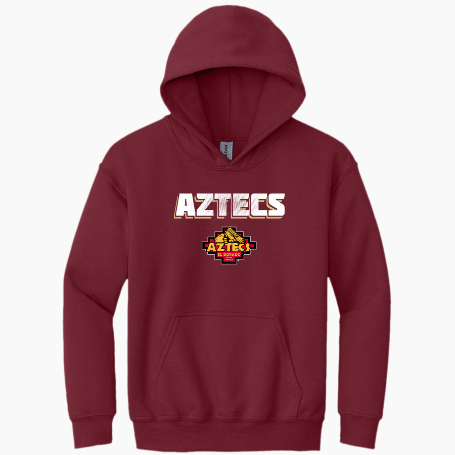 EL DORADO HIGH SCHOOL AZTECS <span class="pdp-name-mascot">EL DORADO AZTECS</span> Gildan Youth Heavy Blend Hoodie