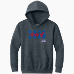 REVERE MINUTEMEN ONLINE STORE <span class="pdp-name-mascot">Revere Minutemen</span> Gildan Youth Heavy Blend Hoodie Front Thumbnail