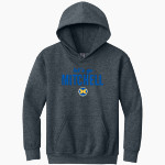 Mitchell Bluejackets Gildan Youth Heavy Blend Hoodie Front Thumbnail