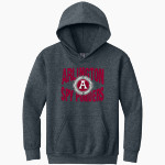 ARLINGTON HIGH SCHOOL SPY PONDERS Gildan Youth Heavy Blend Hoodie Front Thumbnail