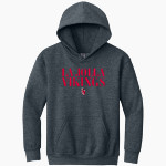 La Jolla Vikings <span class="pdp-name-mascot">La Jolla Vikings</span> Gildan Youth Heavy Blend Hoodie Front Thumbnail