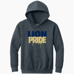 Calvary Lions Gildan Youth Heavy Blend Hoodie Front Thumbnail