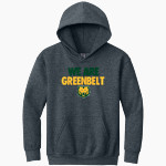 Greenbelt Bears <span class="pdp-name-mascot">Greenbelt Bears</span> Gildan Youth Heavy Blend Hoodie Front Thumbnail