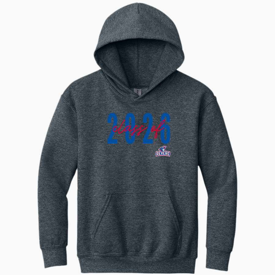 REVERE MINUTEMEN ONLINE STORE <span class="pdp-name-mascot">Revere Minutemen</span> Gildan Youth Heavy Blend Hoodie