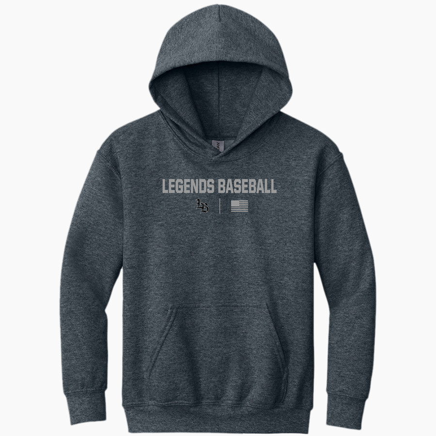 Legends Baseball Legends <span class="pdp-name-mascot">Legends Baseball Legends</span> Gildan Youth Heavy Blend Hoodie