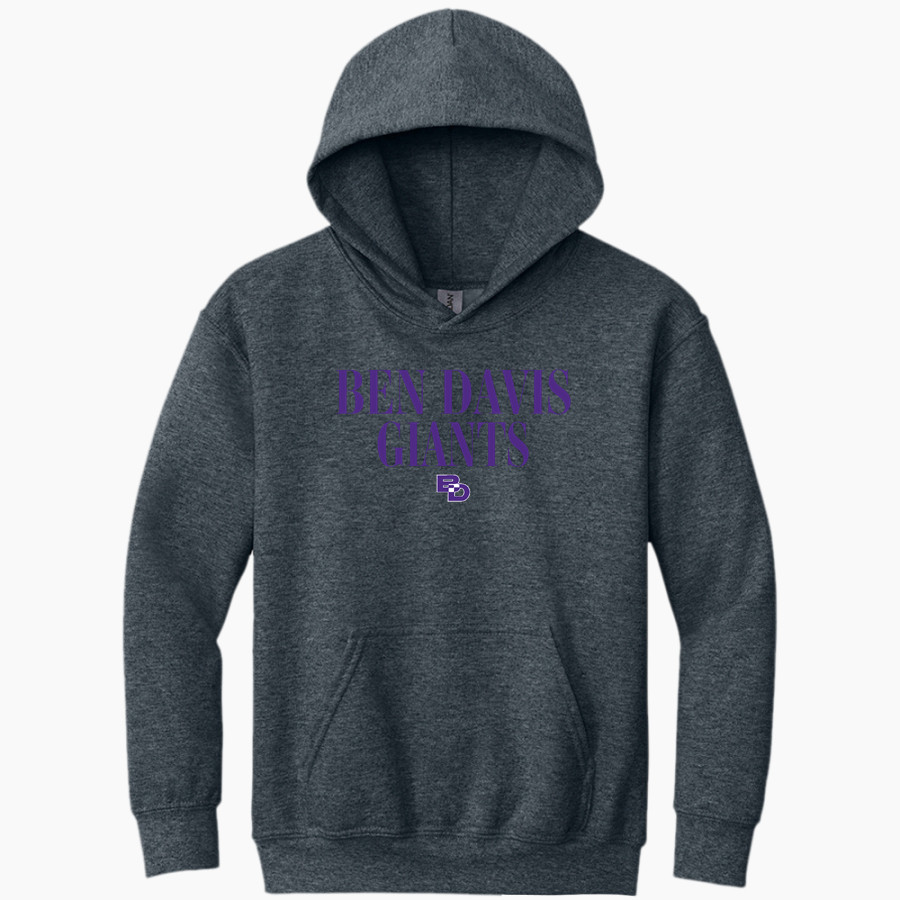 Ben Davis Giants Gildan Youth Heavy Blend Hoodie