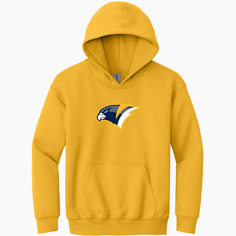 FIELD FALCONS fan gear store <span class="pdp-name-mascot">THE FIELD FALCONS</span> Gildan Youth Heavy Blend Hoodie