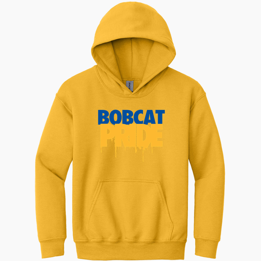 BACON ACADEMY BOBCATS <span class="pdp-name-mascot">BACON ACADEMY BOBCATS</span> Gildan Youth Heavy Blend Hoodie
