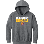 St. Benedict Bengals <span class="pdp-name-mascot">St. Benedict Bengals</span> Gildan Youth Heavy Blend Hoodie Front Thumbnail