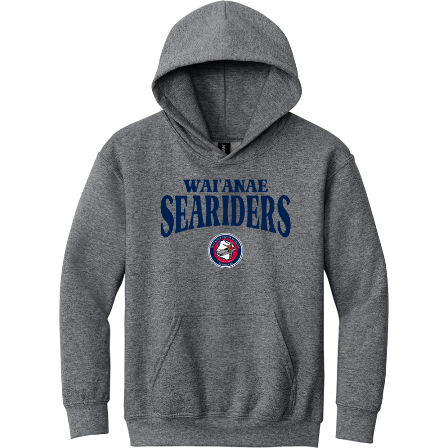 Wai'anae Seariders <span class="pdp-name-mascot">Waianae Seariders</span> Gildan Youth Heavy Blend Hoodie