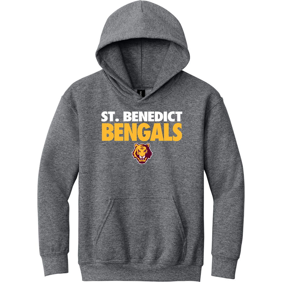 St. Benedict Bengals <span class="pdp-name-mascot">St. Benedict Bengals</span> Gildan Youth Heavy Blend Hoodie