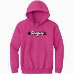 Hartford Central Tanagers Tanagers Gildan Youth Heavy Blend Hoodie Front Thumbnail