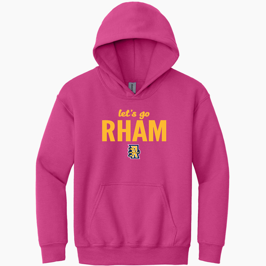 Rham Raptors <span class="pdp-name-mascot">Rham Sachems</span> Gildan Youth Heavy Blend Hoodie