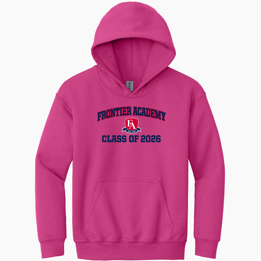 Frontier Academy Wolverines <span class="pdp-name-mascot">Frontier Academy Wolverines</span> Gildan Youth Heavy Blend Hoodie