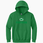 GREENDALE HIGH SCHOOL PANTHERS <span class="pdp-name-mascot">GREENDALE PANTHERS</span> Gildan Youth Heavy Blend Hoodie Front Thumbnail