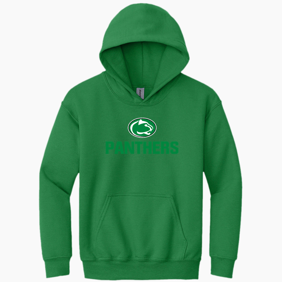 GREENDALE HIGH SCHOOL PANTHERS <span class="pdp-name-mascot">GREENDALE PANTHERS</span> Gildan Youth Heavy Blend Hoodie
