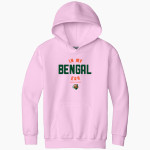 Plainfield East Bengals Gildan Youth Heavy Blend Hoodie Front Thumbnail