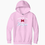 MORGANTOWN MOHIGANS The Official Online Store Gildan Youth Heavy Blend Hoodie Front Thumbnail