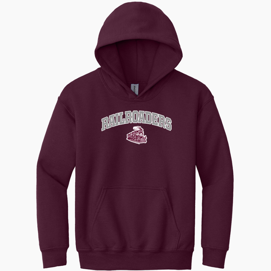Whitehall Railroaders <span class="pdp-name-mascot">Whitehall Railroaders</span> Gildan Youth Heavy Blend Hoodie
