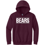 Paideia High Bears <span class="pdp-name-mascot">Paideia High School Bears</span> Gildan Youth Heavy Blend Hoodie Front Thumbnail