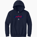 Oakland Patriots <span class="pdp-name-mascot">Oakland Patriots</span> Gildan Youth Heavy Blend Hoodie Front Thumbnail