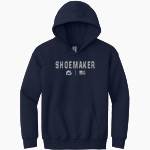 SHOEMAKER HIGH SCHOOL GREY WOLVES Gildan Youth Heavy Blend Hoodie Front Thumbnail