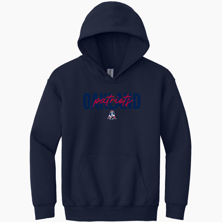 Oakland Patriots <span class="pdp-name-mascot">Oakland Patriots</span> Gildan Youth Heavy Blend Hoodie