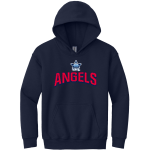 OLQA Angels <span class="pdp-name-mascot">OLQA Angels</span> Gildan Youth Heavy Blend Hoodie Front Thumbnail
