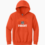 WATERLOO HIGH SCHOOL BULLDOGS <span class="pdp-name-mascot">WATERLOO BULLDOGS</span> Gildan Youth Heavy Blend Hoodie Front Thumbnail