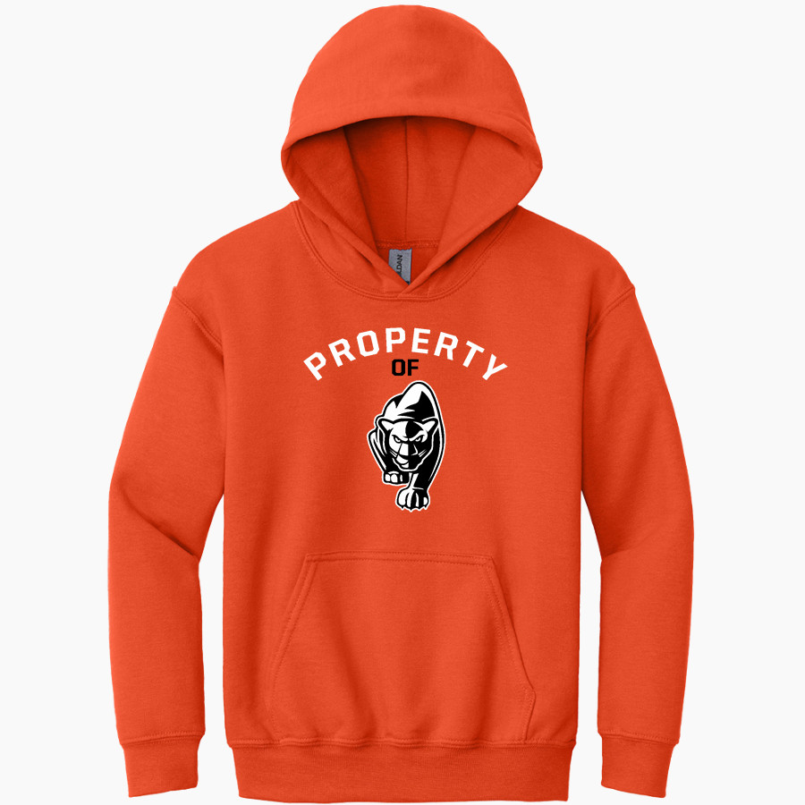 PRAIRIE CITY SCHOOL PANTHERS Gildan Youth Heavy Blend Hoodie