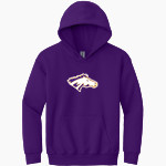 MEADOWBROOK ACADEMY MUSTANGS <span class="pdp-name-mascot">MEADOWBROOK MUSTANGS</span> Gildan Youth Heavy Blend Hoodie Front Thumbnail