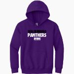 Walsenburg JR SR High School PANTHERS Gildan Youth Heavy Blend Hoodie Front Thumbnail