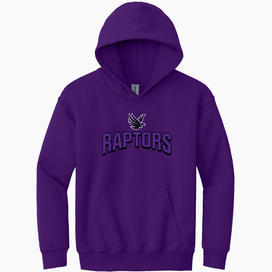 Riverside Raptors Gildan Youth Heavy Blend Hoodie