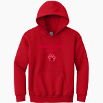 BLOUNTSTOWN HIGH SCHOOL TIGERS <span class="pdp-name-mascot">BLOUNTSTOWN TIGERS</span> Gildan Youth Heavy Blend Hoodie Front Thumbnail