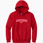 PURCELL MARIAN CAVALIERS official sideline store Gildan Youth Heavy Blend Hoodie Front Thumbnail