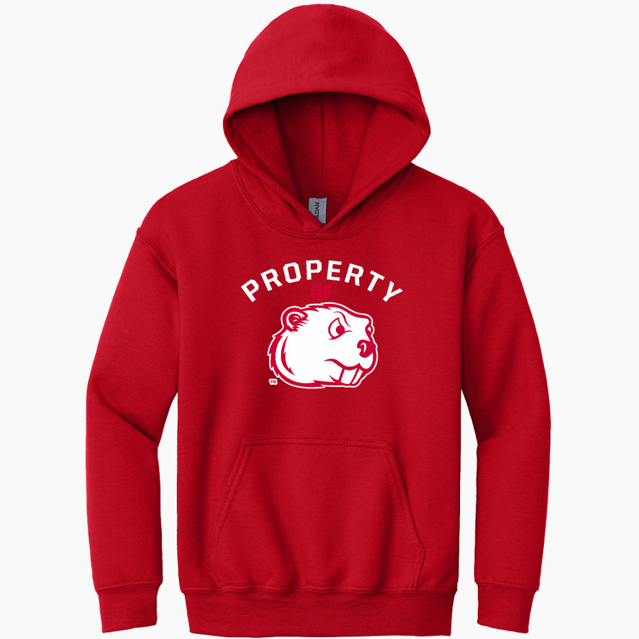 Minot State Beavers <span class="pdp-name-mascot">Minot State Beavers</span> Gildan Youth Heavy Blend Hoodie
