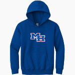 MARS HILL BIBLE SCHOOL PANTHERS <span class="pdp-name-mascot">MARS HILL BIBLE PANTHERS</span> Gildan Youth Heavy Blend Hoodie Front Thumbnail