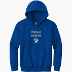 MIDVIEW MIDDIES #wearemidview <span class="pdp-name-mascot">MIDVIEW MIDDIES</span> Gildan Youth Heavy Blend Hoodie Front Thumbnail
