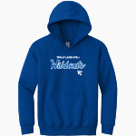 Wheatland-Chili Wildcats Gildan Youth Heavy Blend Hoodie Front Thumbnail