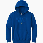 RUSH CITY HIGH SCHOOL TIGERS <span class="pdp-name-mascot">RUSH CITY TIGERS</span> Gildan Youth Heavy Blend Hoodie Front Thumbnail