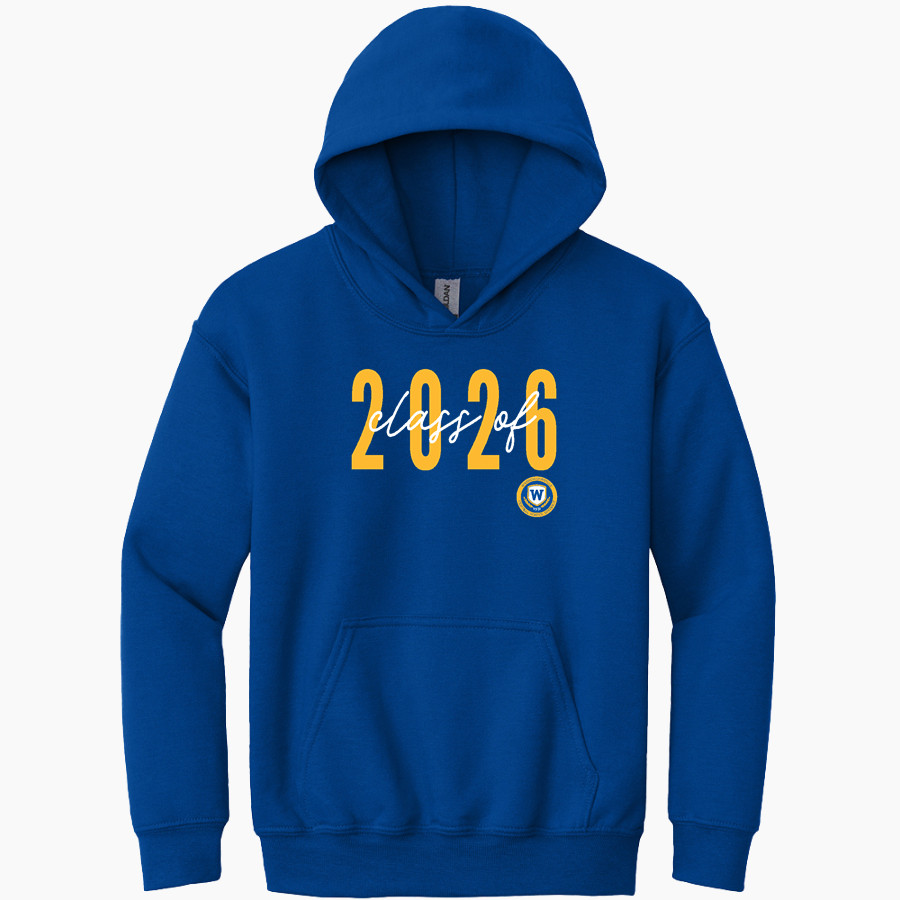 WASHINGTONVILLE HIGH SCHOOL WIZARDS Gildan Youth Heavy Blend Hoodie