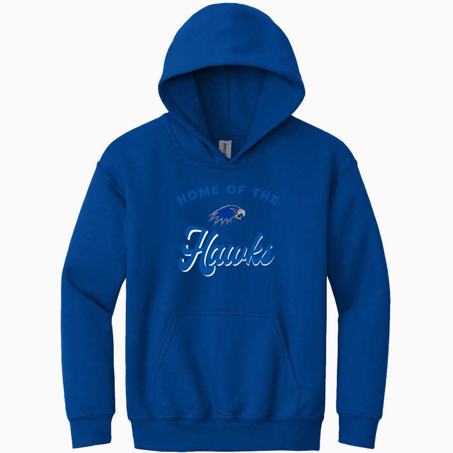 Hartwick Hawks Gildan Youth Heavy Blend Hoodie